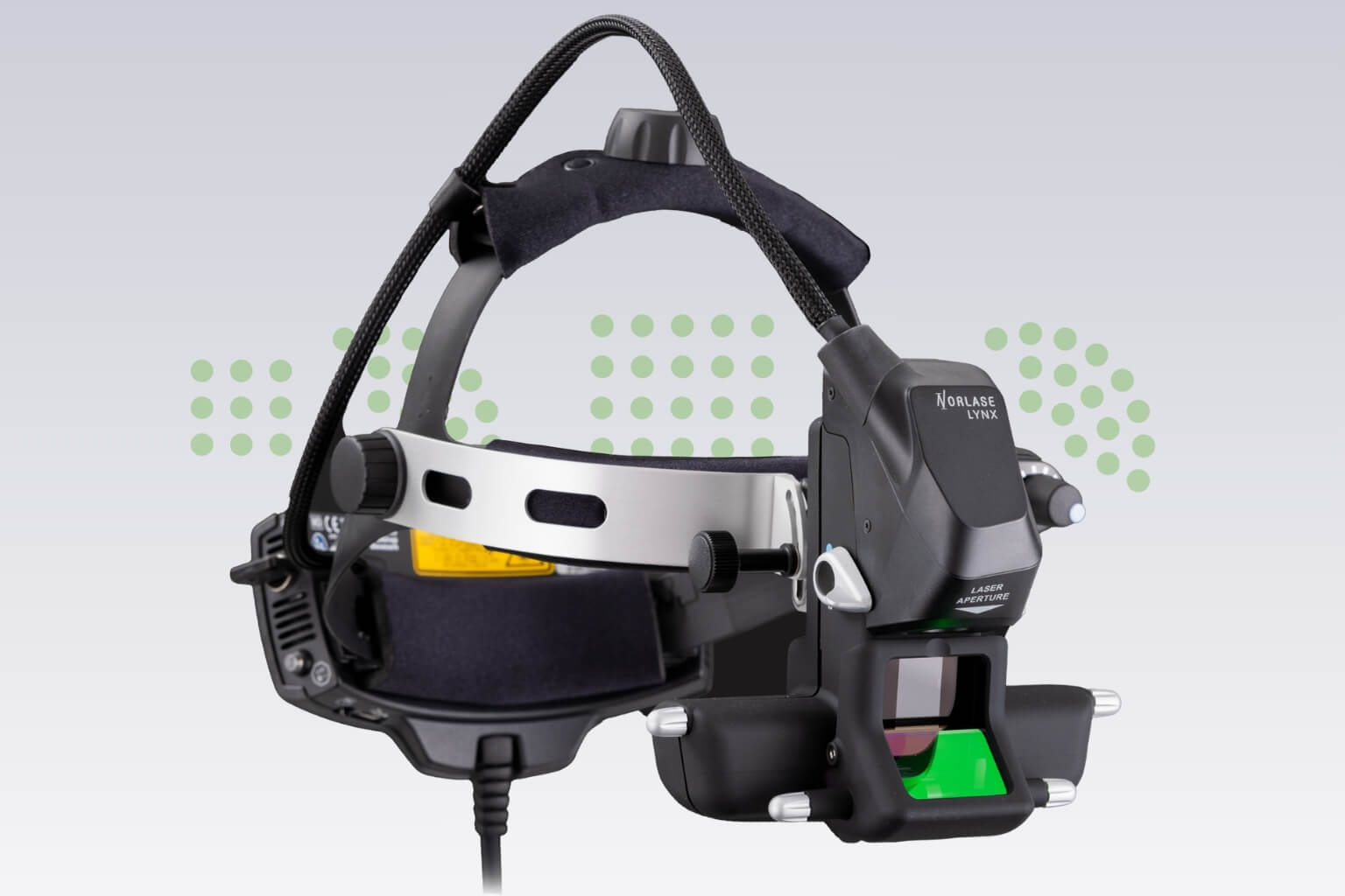 Scan Laser LYNX Norlase from the side